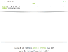 Tablet Screenshot of gatewaymft.com